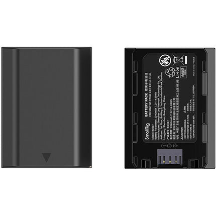 SmallRig Kit NP-FZ100 para Sony con 2 Baterías y Cargador USB 2 Bahías
