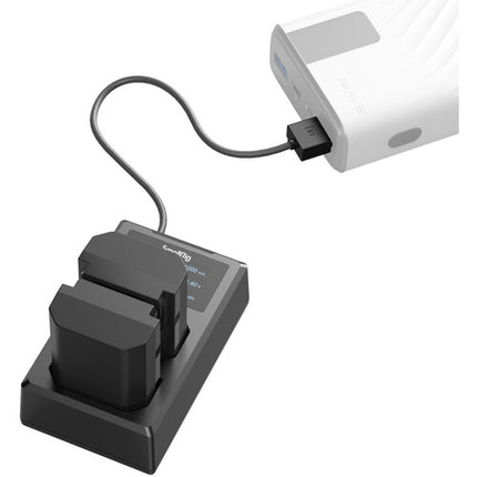 SmallRig Kit NP-FZ100 para Sony con 2 Baterías y Cargador USB 2 Bahías