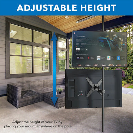 Mount-It! MI-391XL Soporte de TV para 32 a 55" con giro 180° y ajuste de inclinación