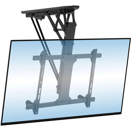Mount-It! MI-4224 Soporte Techo Motorized para TV 32 a 70" Negro 75° Inclinación Control Remoto