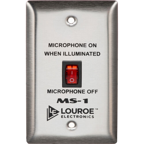 Louroe LE-331 MS-1 Interruptor de Silencio con Garantía Limitada 1 Año