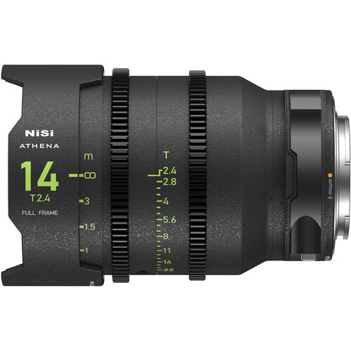 NiSi ATHENA PRIME T2.4/1.9 Kit de lentes Full-Frame 14-135mm con estuche rígido