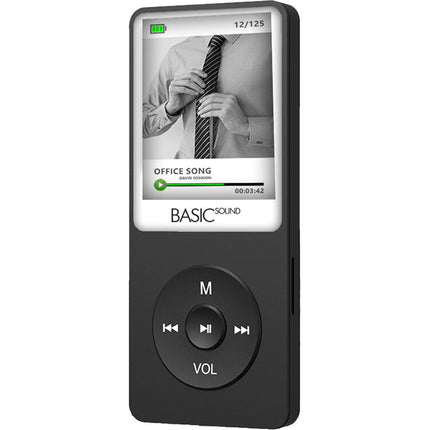 Samvix Basic Sound Sport Reproductor MP3 Negro 128GB Batería 30h