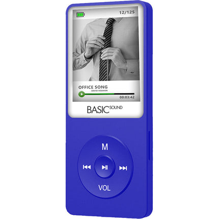 Reproductor MP3 Deportivo Samvix Basic Sound Azul 128GB 30 Horas batería
