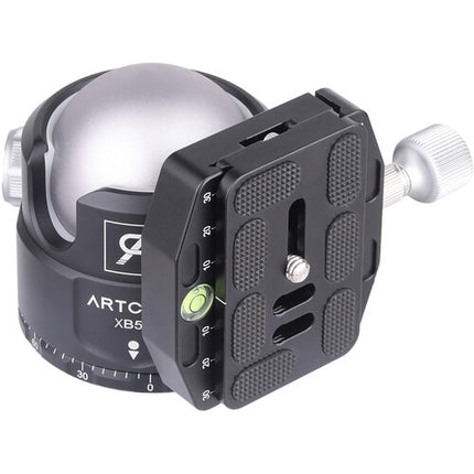ARTCISE XB54 Cabezal esférico bajo perfil capacidad 77 2 lb con cierre rápido Arca-Type