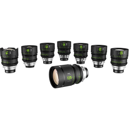 NiSi ATHENA PRIME T2.4/1.9 Kit óptico Full Frame lentes 14-135mm estuche rígido