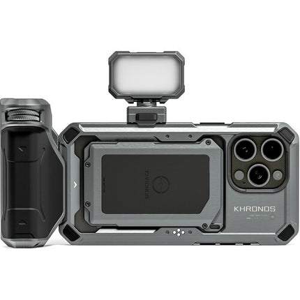 Tilta Khronos Kit Básico para iPhone 15 Pro Max Foco Preciso Luz LED Diurna