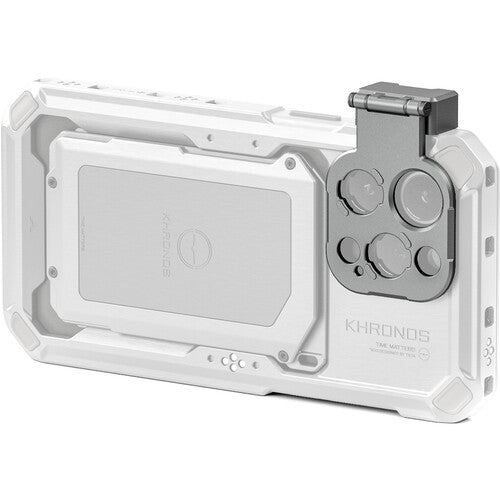 Soporte Tilta Khronos T-Series para lentes iPhone 15 Pro Pro Max aluminio