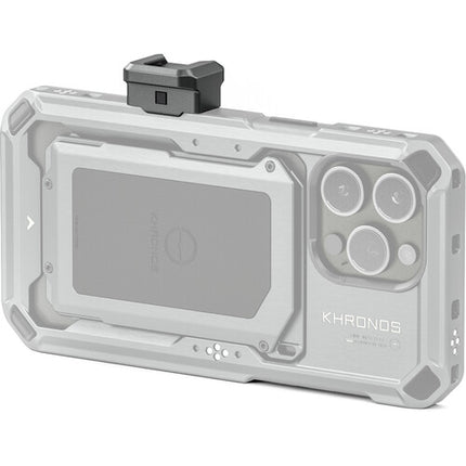 Tilta Khronos Adaptador Rápido Cold Shoe para iPhone 15 Pro y Pro Max Aleación de Aluminio