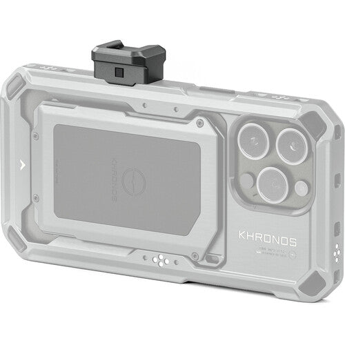 Tilta Khronos Adaptador Rápido Cold Shoe para iPhone 15 Pro y Pro Max Aleación de Aluminio
