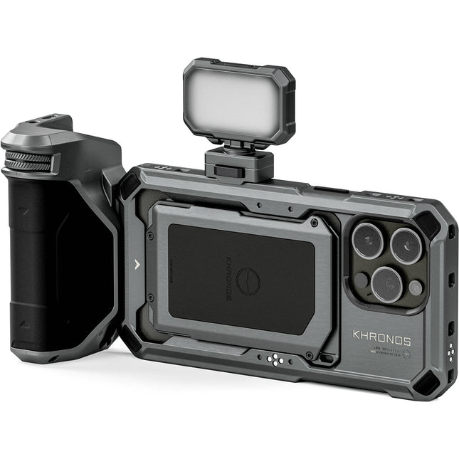 Tilta Khronos Kit Básico para iPhone 15 Pro Max Foco Preciso Luz LED Diurna