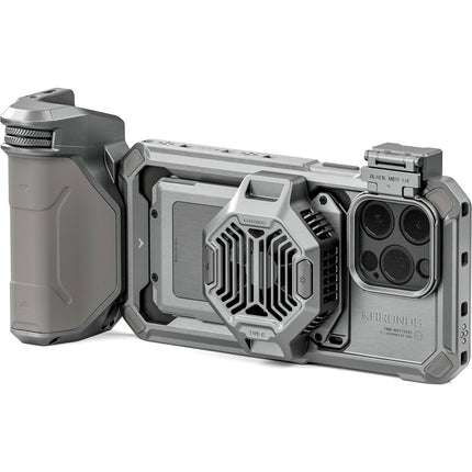 Tilta Khronos Kit avanzado para iPhone 15 Pro Max con filtros ND 0.6 y 1.2