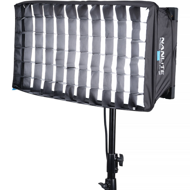 Nanlite PavoSlim 120B Panel LED Bi-Color 23.7 x 12.1" con Softbox rápido