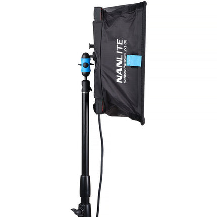 Nanlite PavoSlim 120B Panel LED Bi-Color 23.7 x 12.1" con Softbox rápido