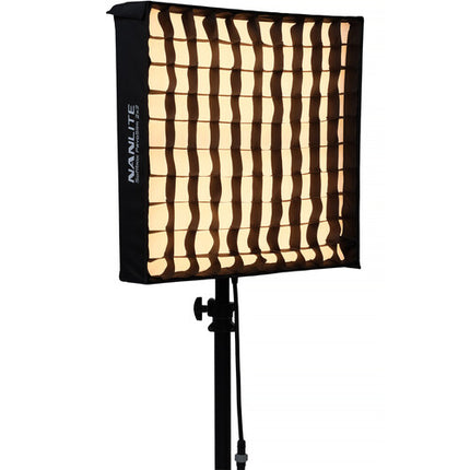 Nanlite PavoSlim 240B Panel LED Bicolor 24x24" CRI 95 22990 Lux con Softbox Plegable