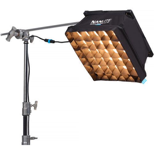 Nanlite PavoSlim 60B Panel LED Bicolor 12x11.8" 5600K-2700K con Softbox Rápido