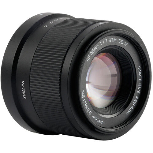 Viltrox AF 56mm f1.7 Z Lente para Nikon Z Apertura f1.7 y Motor STM