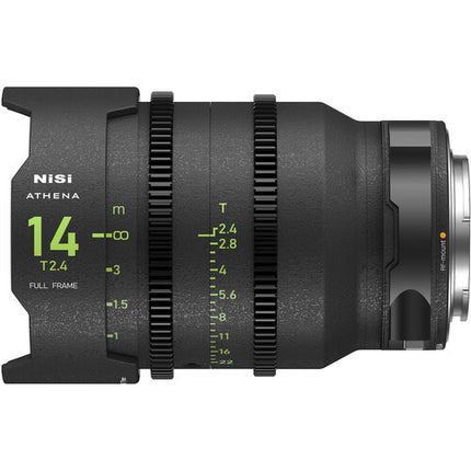 NiSi ATHENA PRIME T2.4/1.9 Kit de Lentes Full-Frame 8 Piezas Canon RF con Montura para Filtros