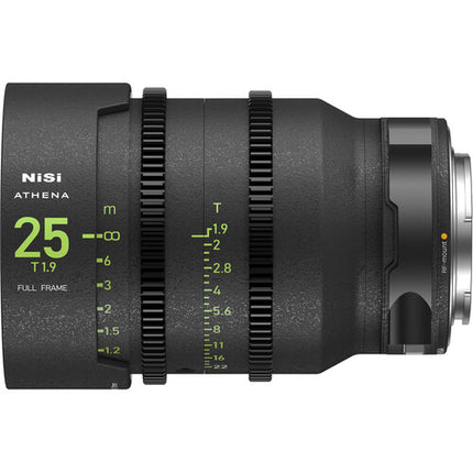 NiSi ATHENA PRIME T2.4/1.9 Kit de Lentes Full-Frame 8 Piezas Canon RF con Montura para Filtros