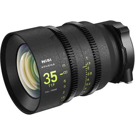 NiSi ATHENA PRIME T2.4/1.9 Kit de Lentes Full-Frame 8 Piezas Canon RF con Montura para Filtros
