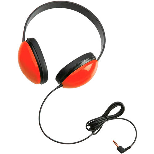Califone 2800-RD Auriculares Over-Ear para Estudiantes Diadema Ajustable 3.5mm