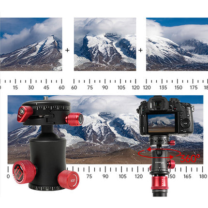 iFootage MP30 Cabezal Panorámico Bola Capacidad 10 kg y Nivel de Burbuja
