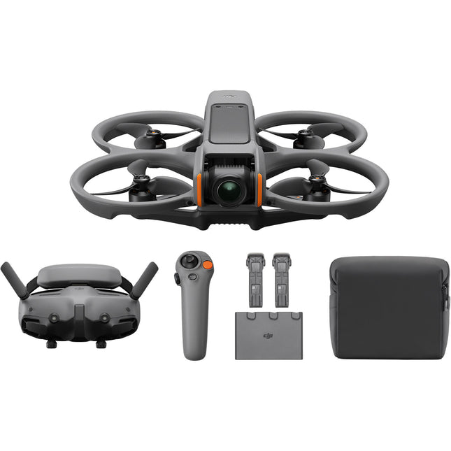 DJI Avata 2 FPV Drone con Goggles 3 3-Battery Fly More Combo 4K HDR 155° FOV 23 Min Vuelo