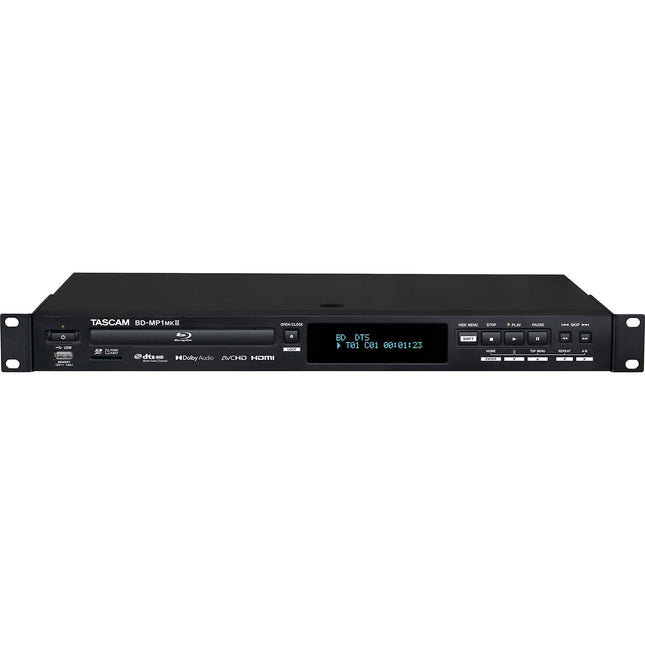 TASCAM BD-MP1MKII Reproductor Blu-Ray Salida HDMI Dual XLR SD 512GB