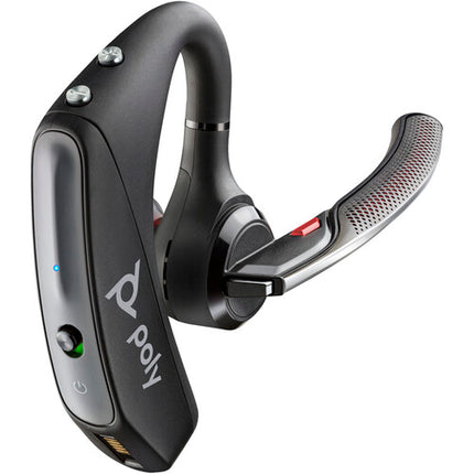 Poly Voyager 5200 Auricular Bluetooth con Cancelación de Ruido y 7 Horas de Autonomía