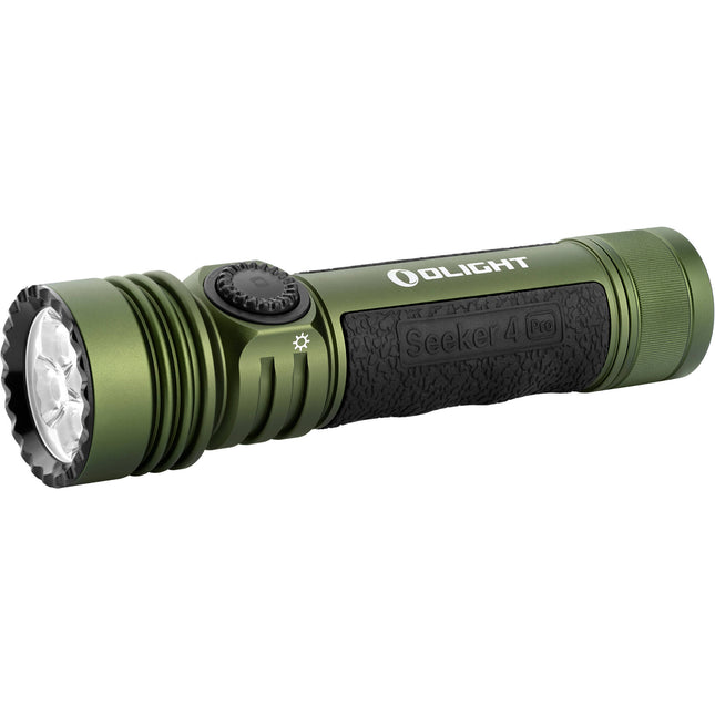 Olight Seeker 4 Pro Linterna LED Recargable 4600 Lúmenes Verde OD Holster