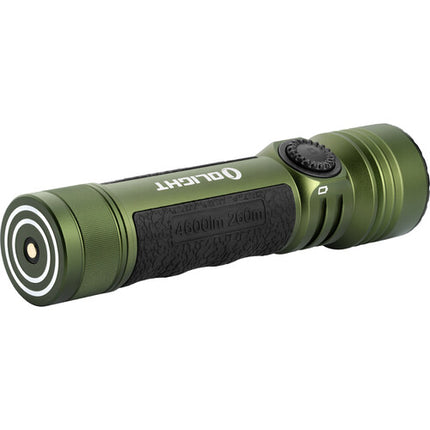 Olight Seeker 4 Pro Linterna LED Recargable 4600 Lúmenes Verde OD Holster