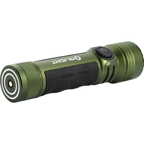 Olight Seeker 4 Pro Linterna LED Recargable 4600 Lúmenes Verde OD Holster