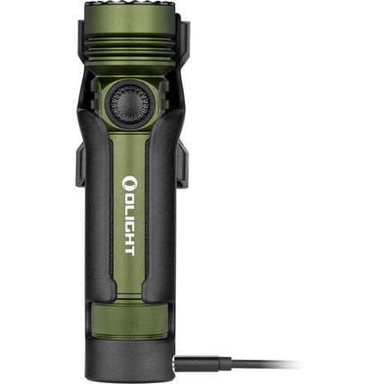 Olight Seeker 4 Pro Linterna LED Recargable 4600 Lúmenes Verde OD Holster