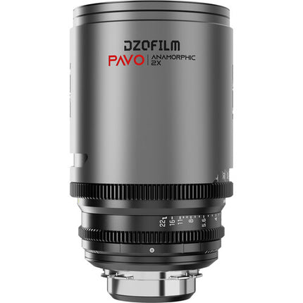 DZOFilm PAVO 135mm T2.5 Objetivo Anamórfico Prime 2x Apertura T2.5-22 Montura PL/EF y Marcas en Pies