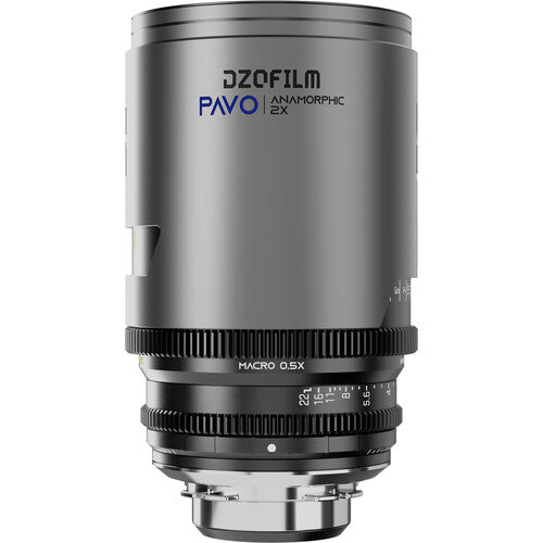 DZOFilm PAVO 65mm T2.8 Lente Anamórfica 2x Montura PL EF 14.4" Macro