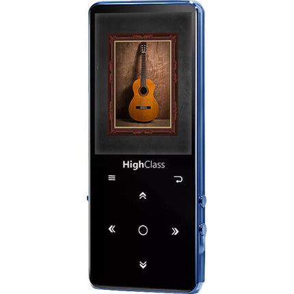 Samvix HighClass Reproductor MP3 16GB Pantalla LCD Bluetooth Azul