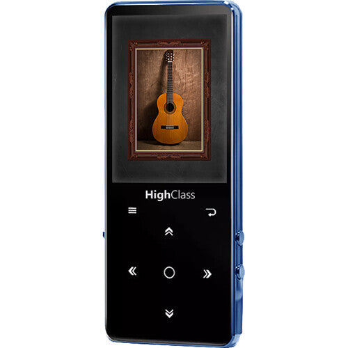 Samvix HighClass Reproductor MP3 16GB Pantalla LCD Bluetooth Azul