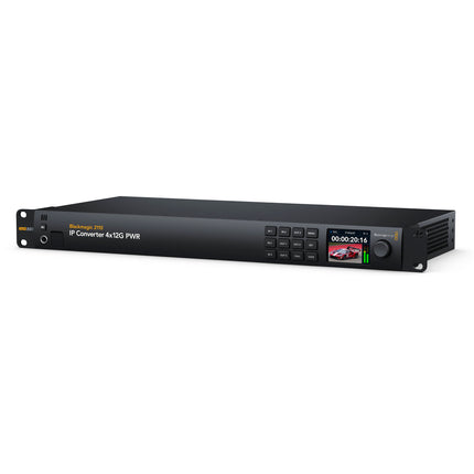 Blackmagic Design 2110 IP Converter 4x12G PWR Convertidor UHD 4K SDI Power Redundante