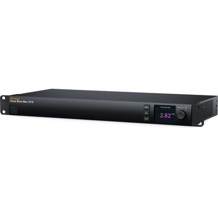 Blackmagic Design Cloud Store Max almacenamiento 24TB NVMe 10GbE 100GbE Rackmount