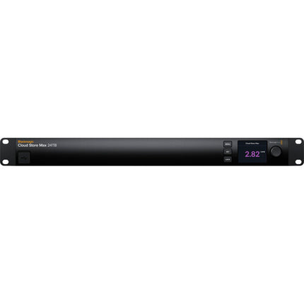Blackmagic Design Cloud Store Max almacenamiento 24TB NVMe 10GbE 100GbE Rackmount