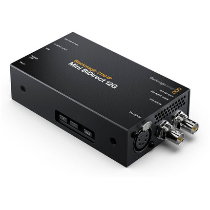 Blackmagic Design 2110 IP Mini BiDirect 12G Convertidor UHD 4K PoE