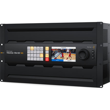 Blackmagic Design Videohub 120x120 Router de vídeo 12G Zero-Latencia 120 Entradas 120 Salidas