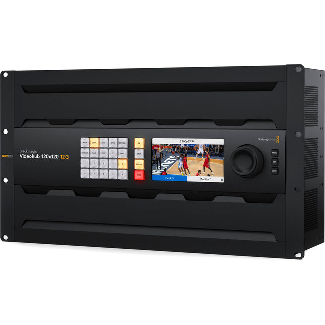 Blackmagic Design Videohub 120x120 Router de vídeo 12G Zero-Latencia 120 Entradas 120 Salidas