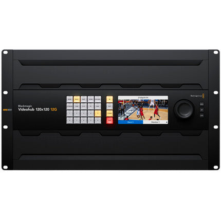 Blackmagic Design Videohub 120x120 Router de vídeo 12G Zero-Latencia 120 Entradas 120 Salidas