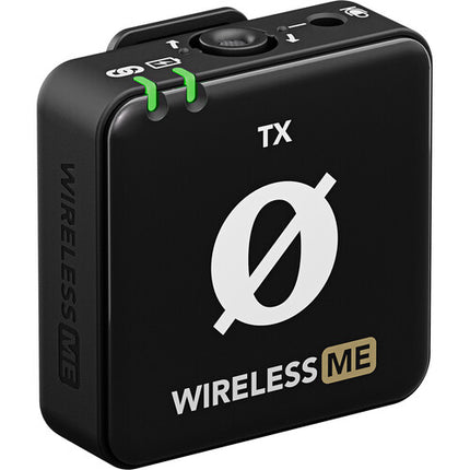 RODE Wireless ME Dual Micrófono Inalámbrico Digital 2.4 GHz Negro 7h Batería 328ft Alcance