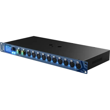 ChamSys GeNetix GN10 Node Nodo DMX 10 Puertos PoE Power Cable