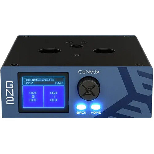 ChamSys GeNetix GN2 Nodo Ethernet DMX 2 Puertos RDM PoE USB
