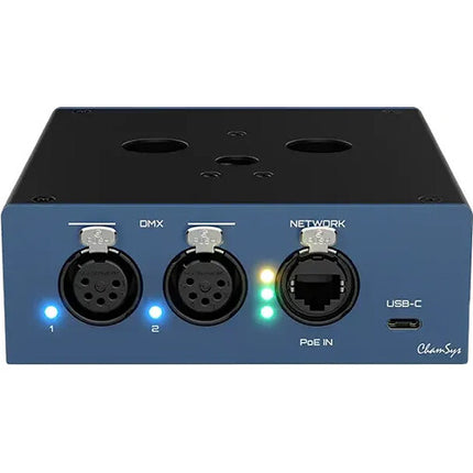 ChamSys GeNetix GN2 Nodo Ethernet DMX 2 Puertos RDM PoE USB