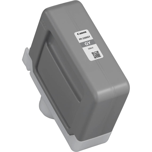 Canon PFI-3300 GY Tanque de Tinta Pigmentada Gris 330mL para imagePROGRAF