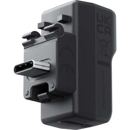 Insta360 Microphone Adapter para X4 con USB-C y puerto 3.5 mm invisible